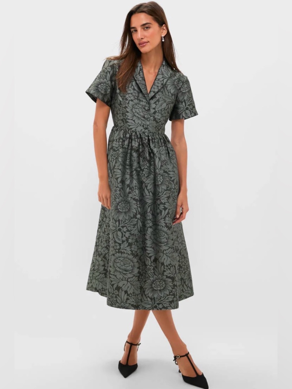 TUCKERNUCK
Emerald Mirasol Jacquard Adelaide Dress